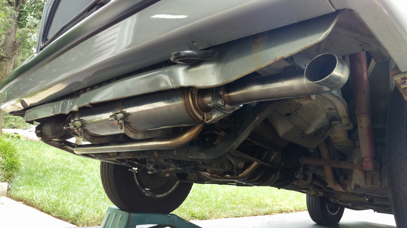 Illustration for article titled Unequal Length Stainless Exhaust - Achieved